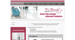 Desktop Screenshot of marzahn-reinigungstechnik.de